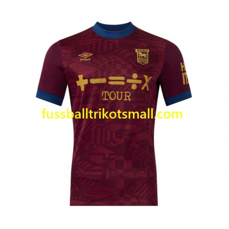 Fußballtrikots Ipswich Town 2024-2025 Kurzarm Auswärts-trikot kaufen
